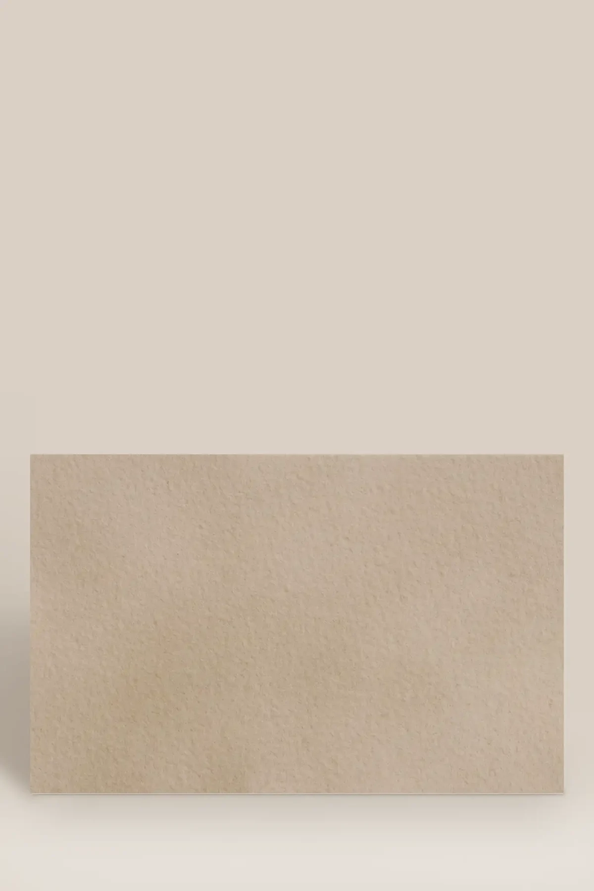 Begravningskort beige