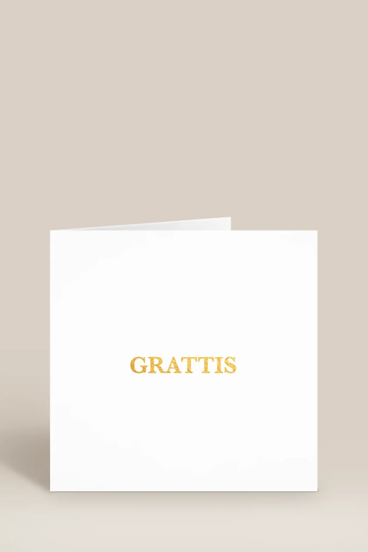 Grattis guld & vit