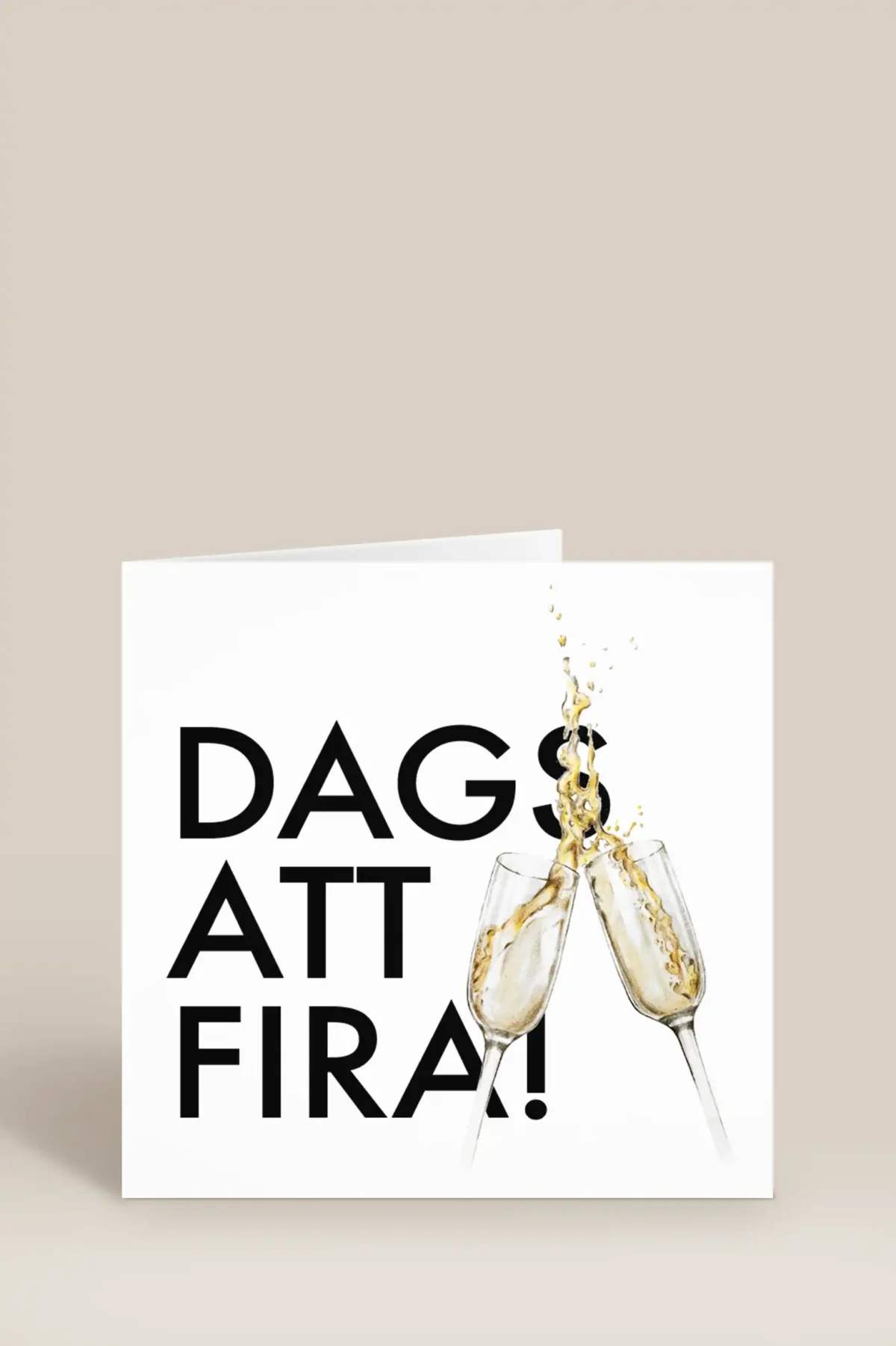 Dags att fira champagne