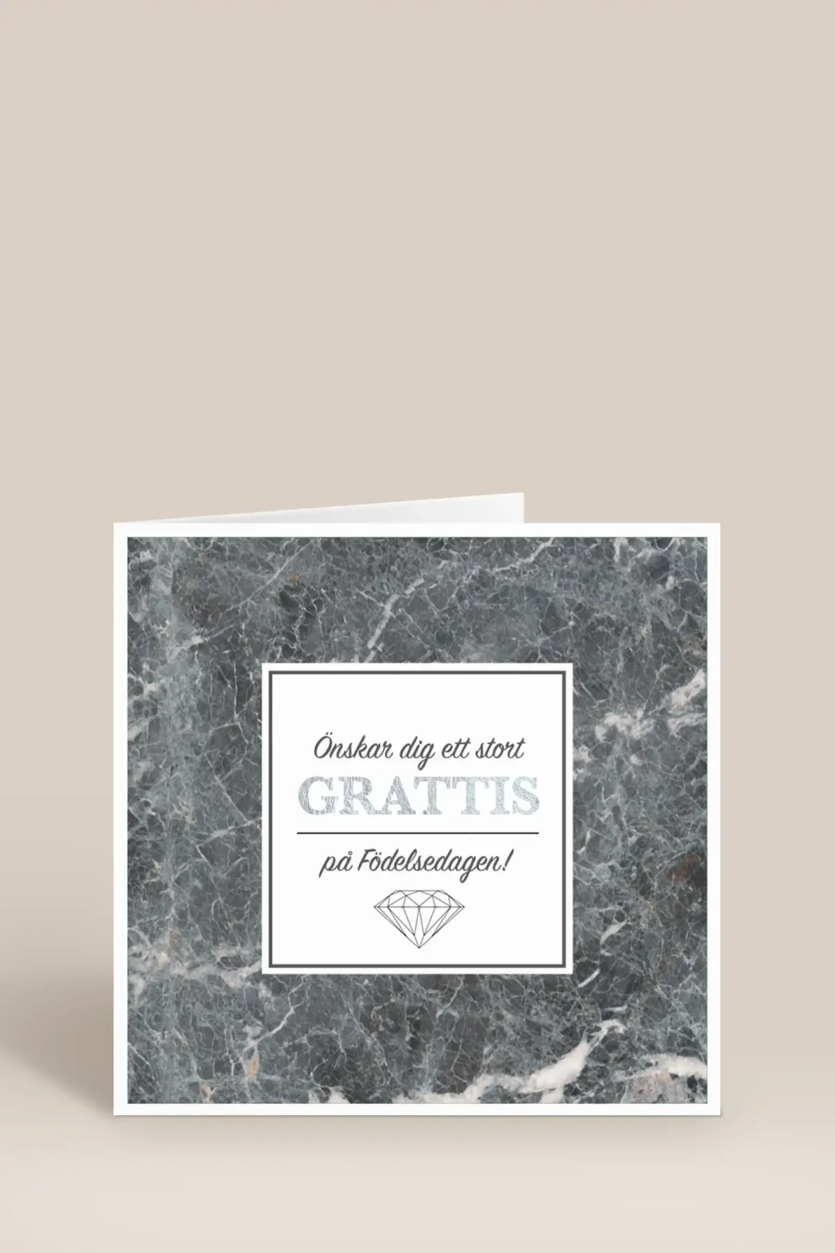 Grattis på födelsedagen diamant