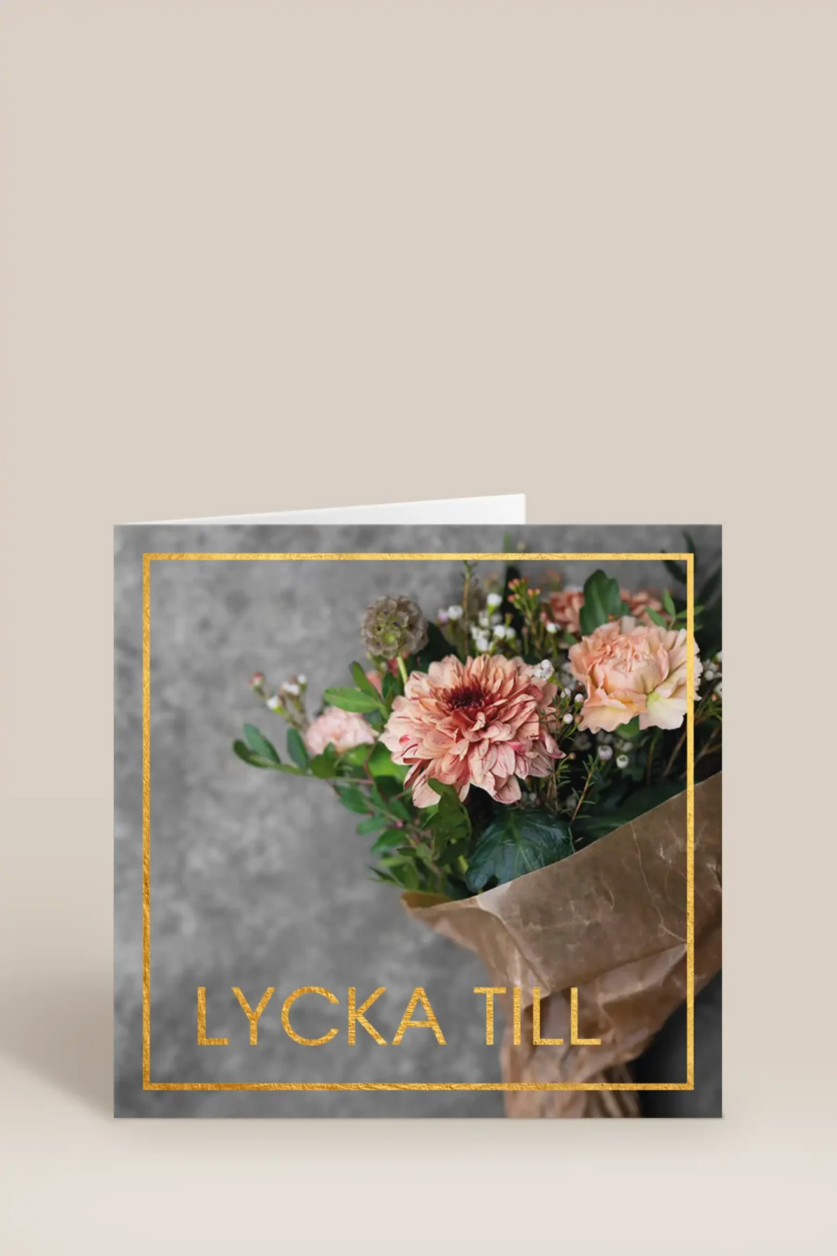 Lycka till bukett