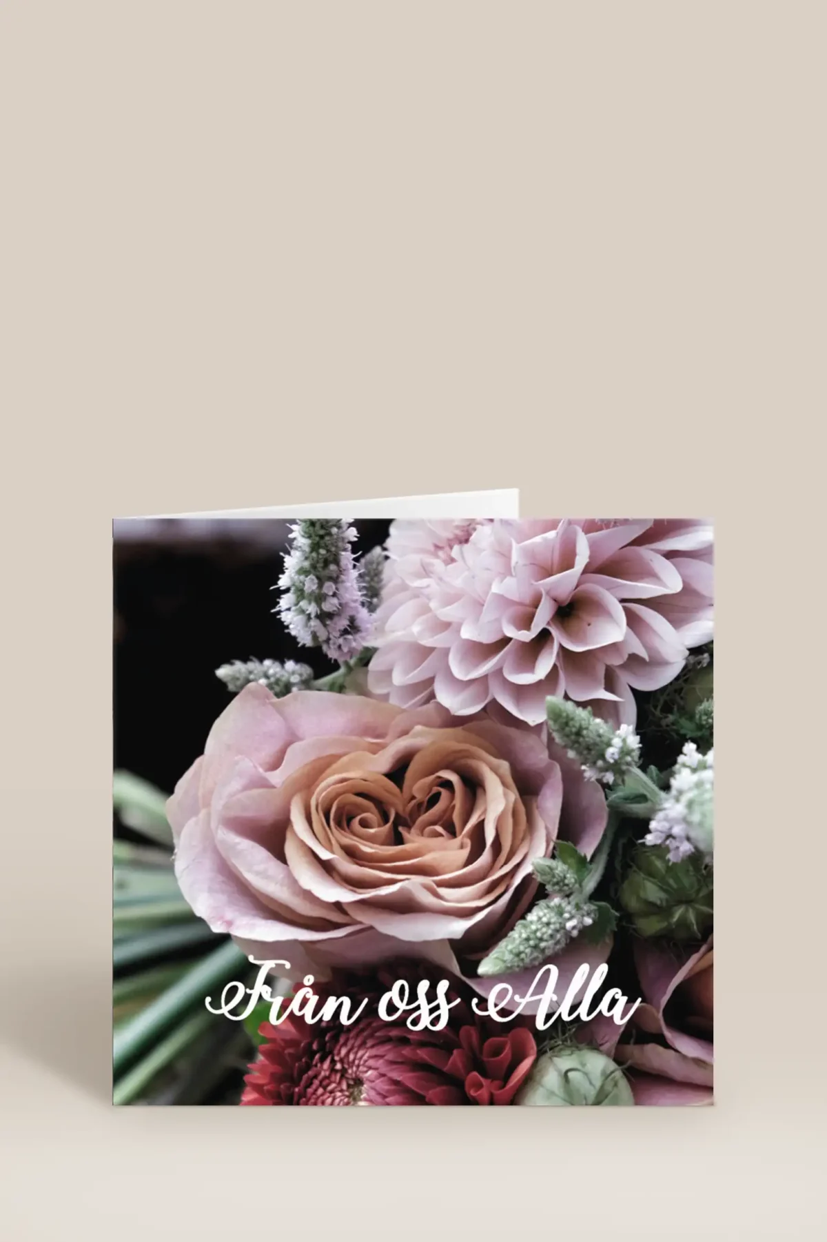 Från oss alla blommor