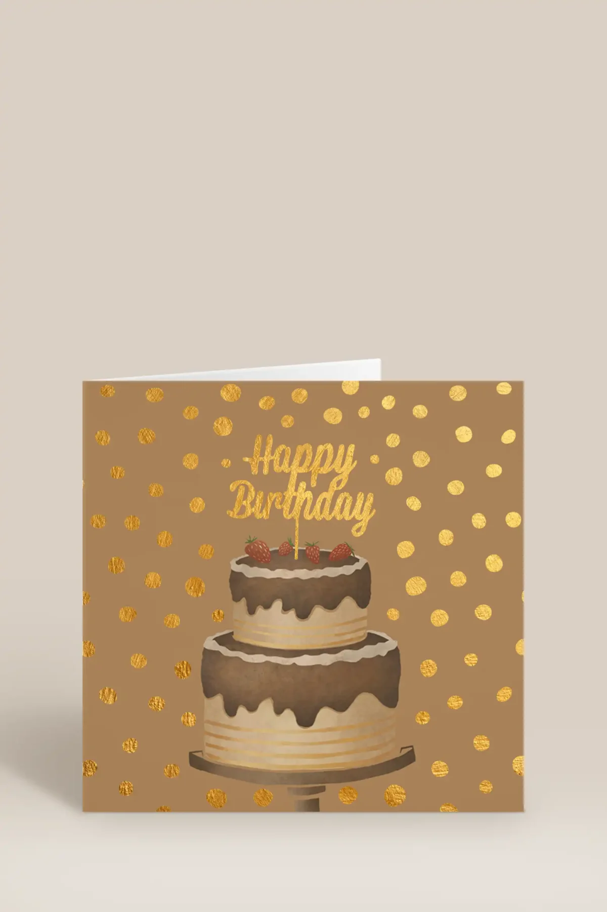 Happy birthday tårta