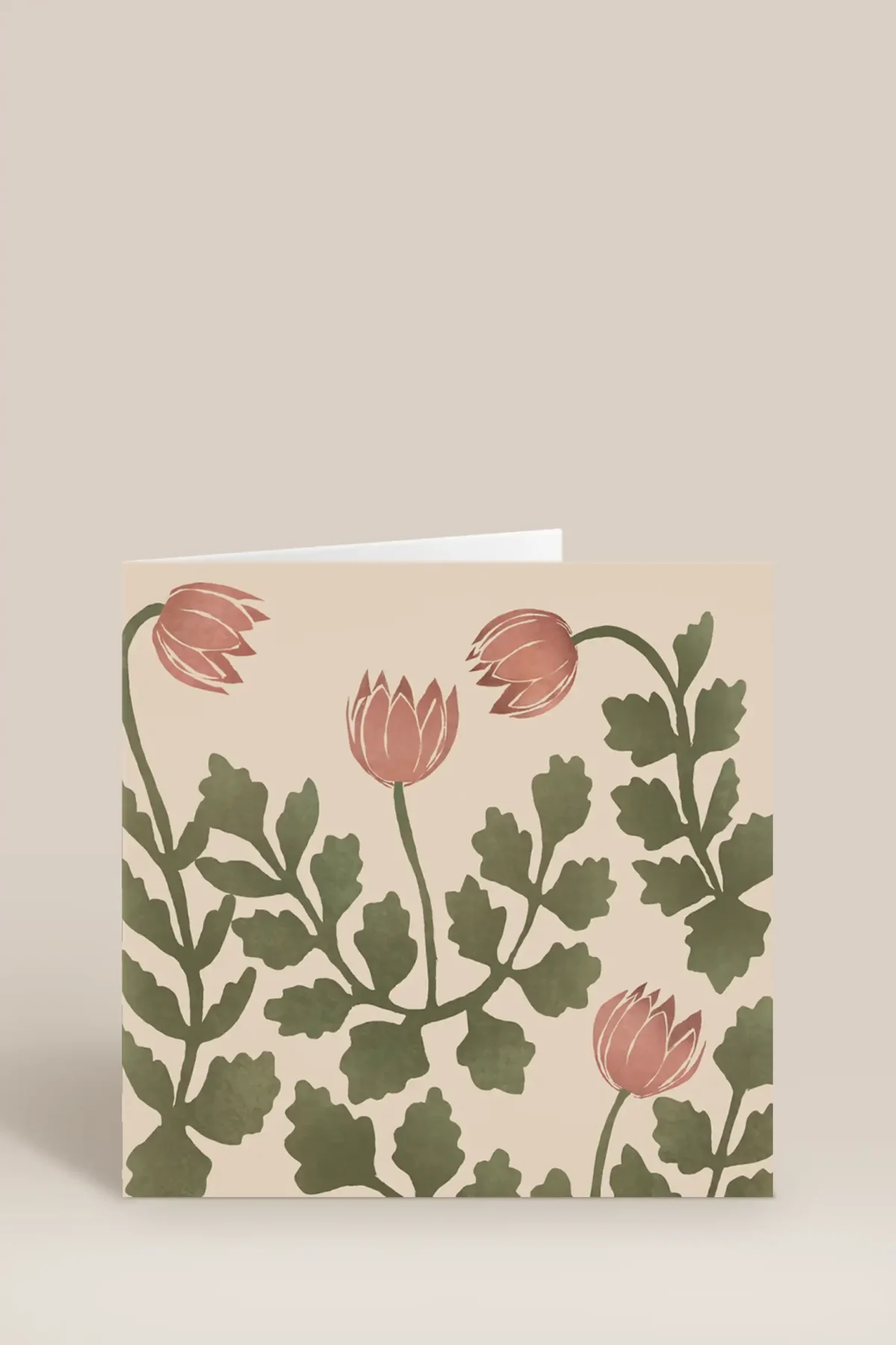 Rosaröda blommor