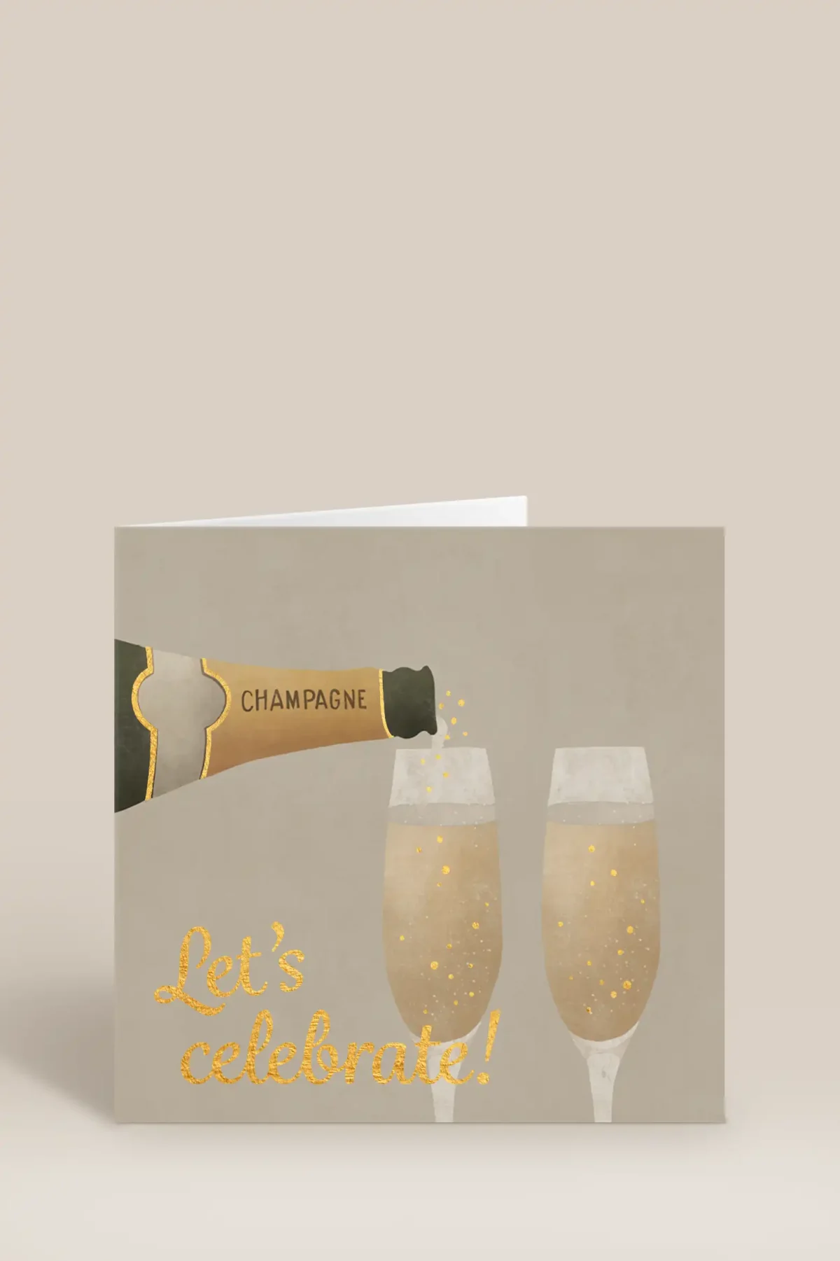 Let's celebrate champagne