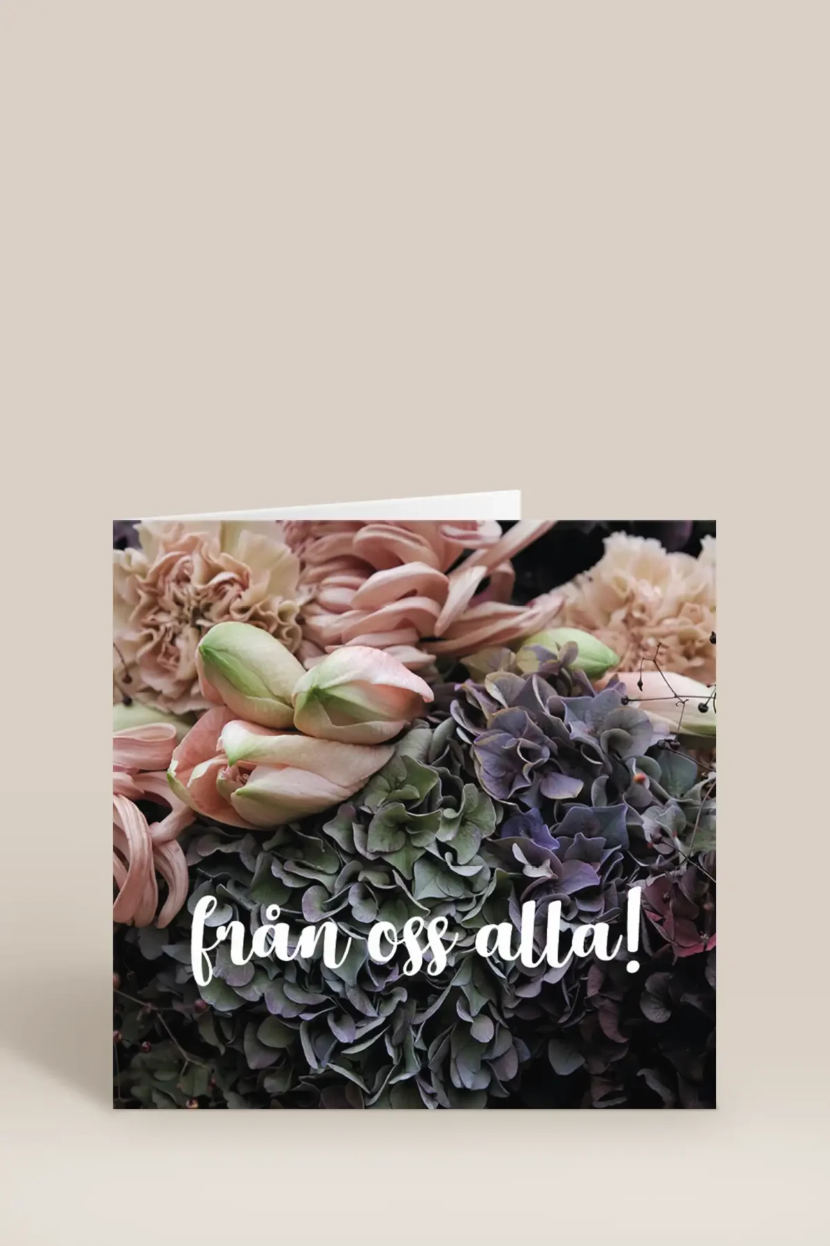 Från oss alla blommor