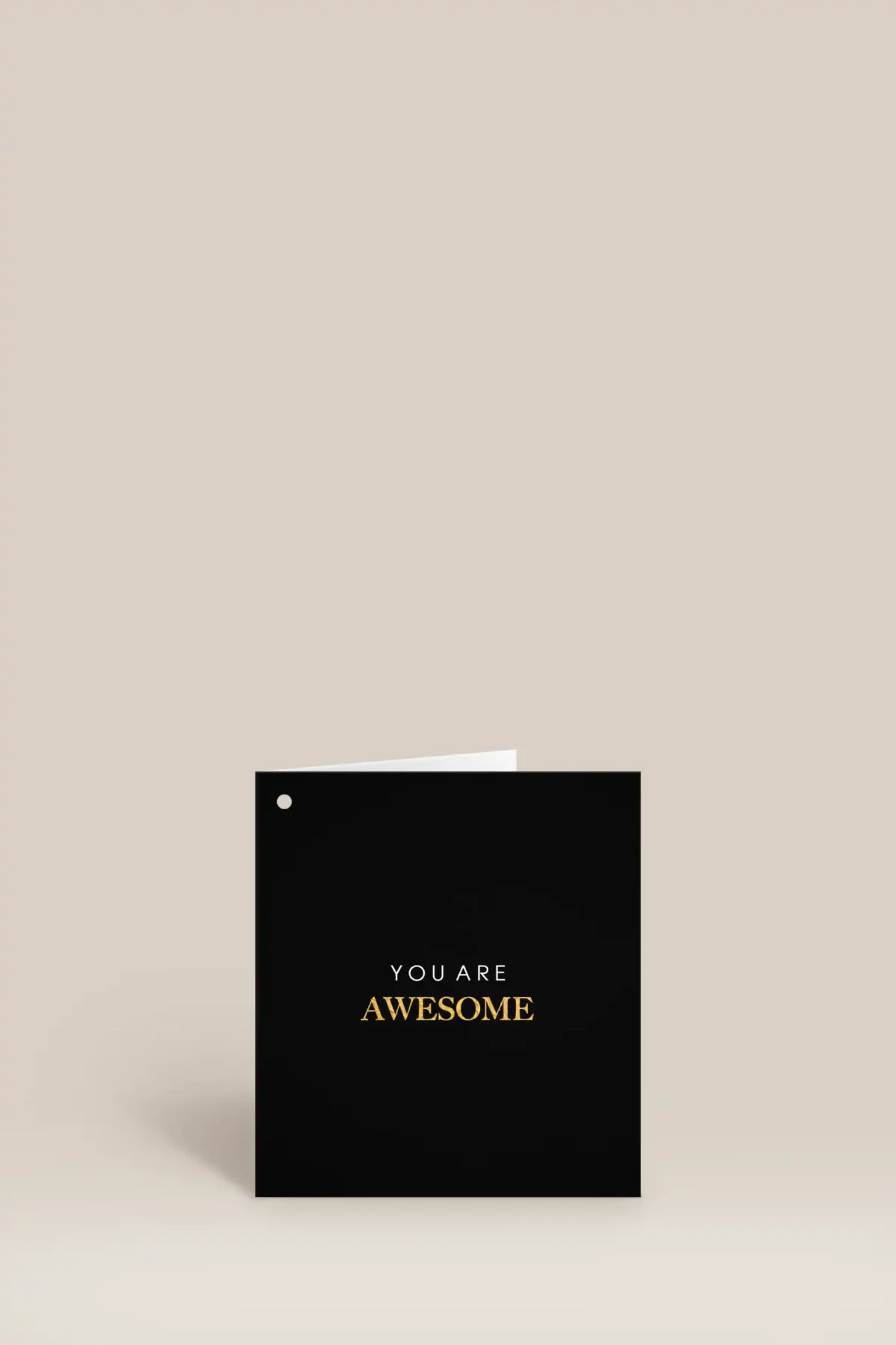 You are awesome