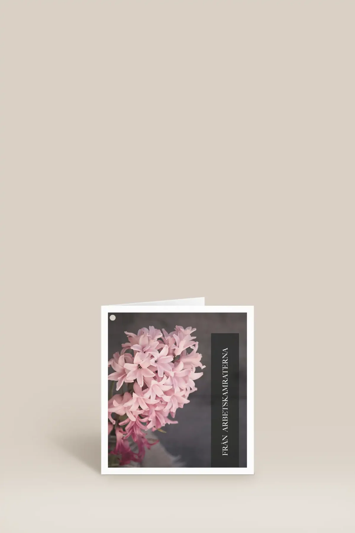Från arbetskamraterna rosa syren