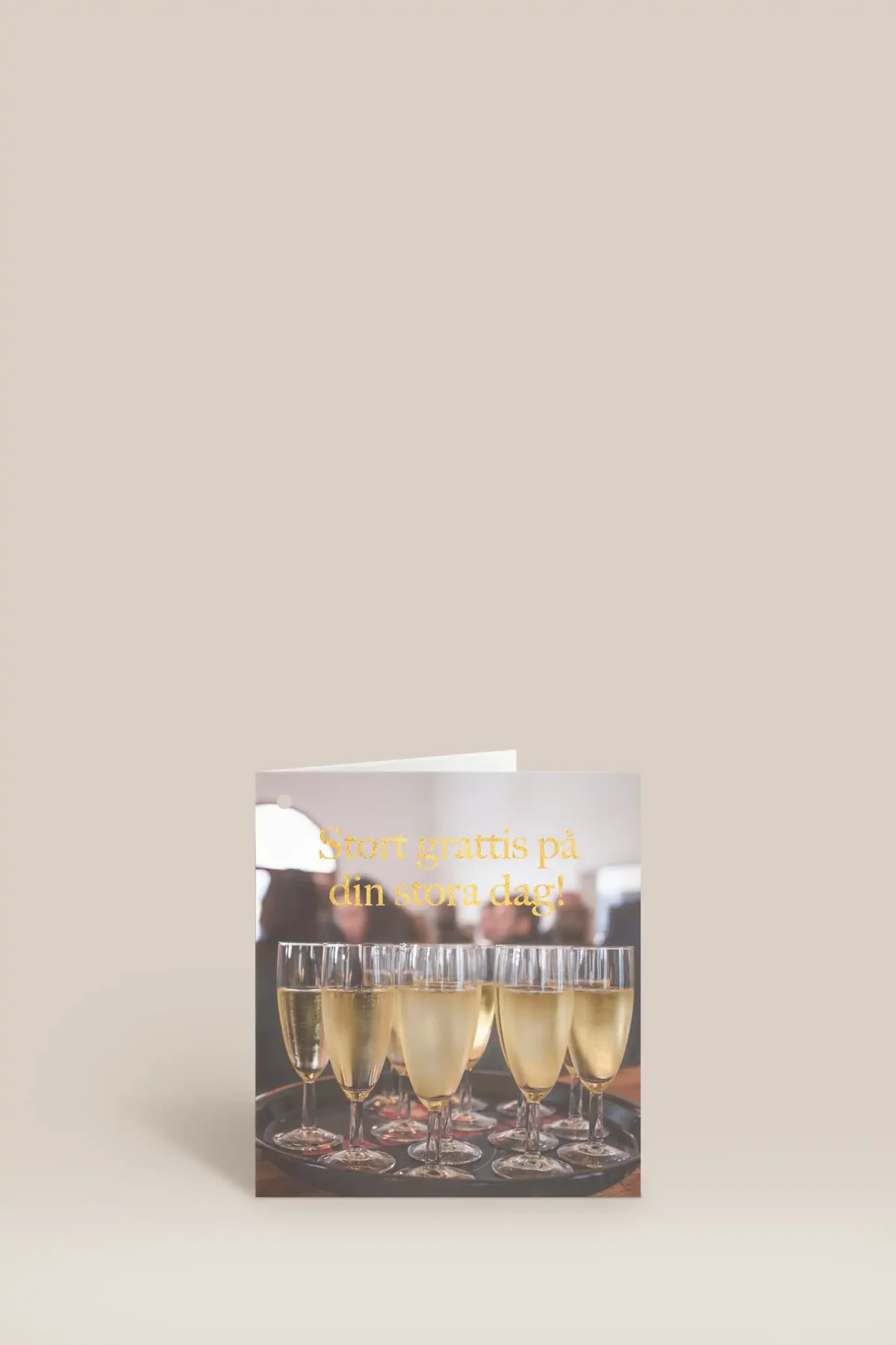Stort grattis på din dag champagne