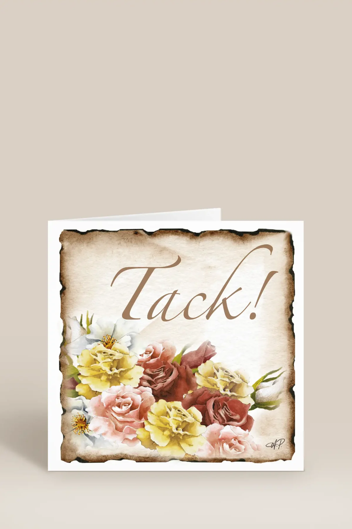 Tack blommor