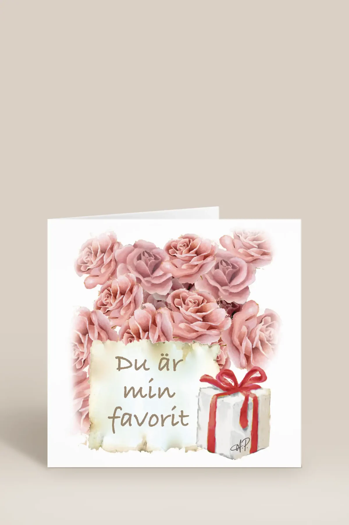 Du är min favorit blommor & paket