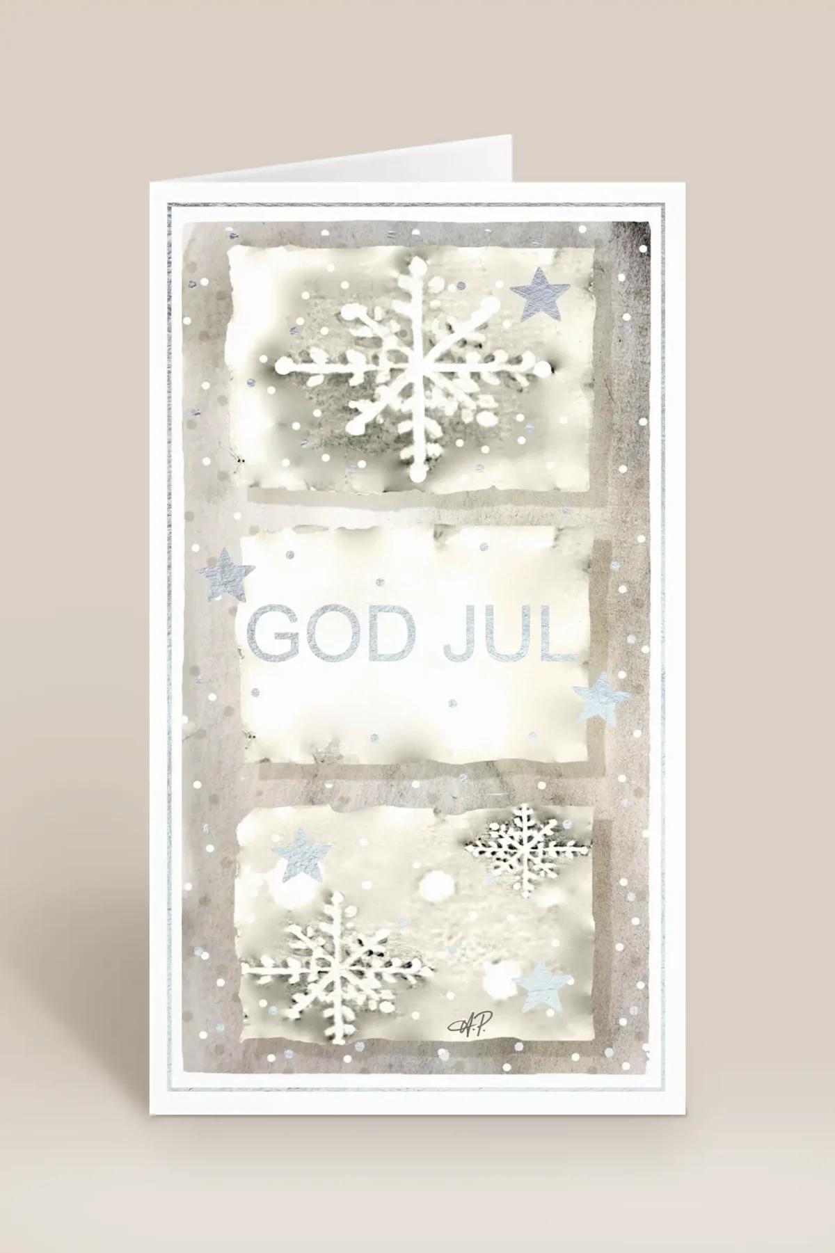 God jul snöflingor