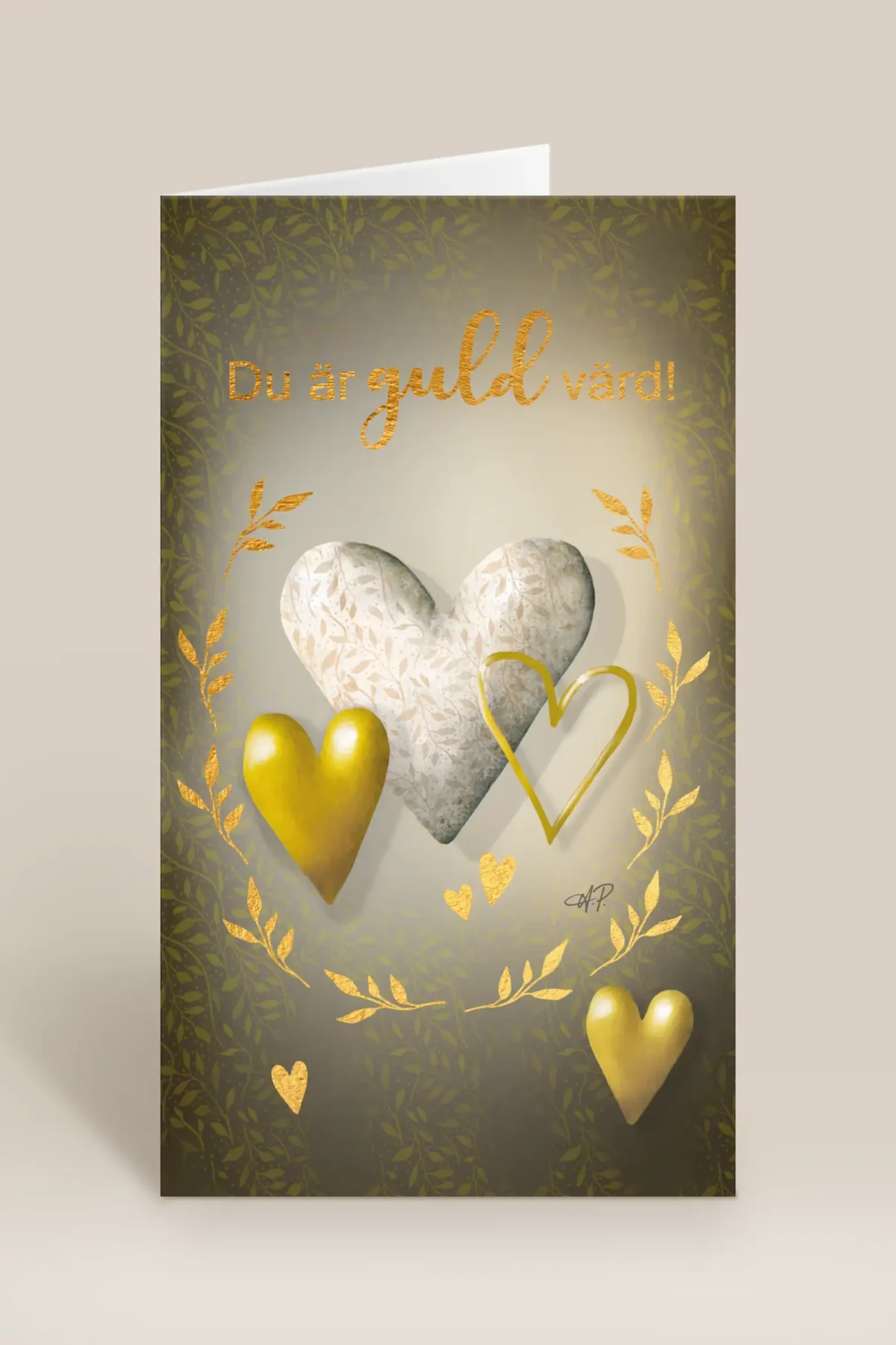Du är guld värd hjärtan