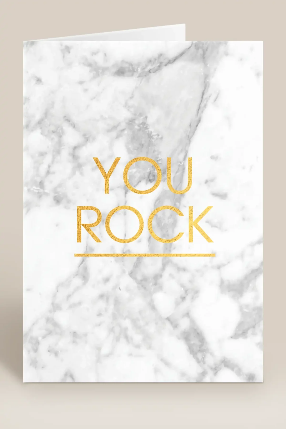 You rock guld & marmor