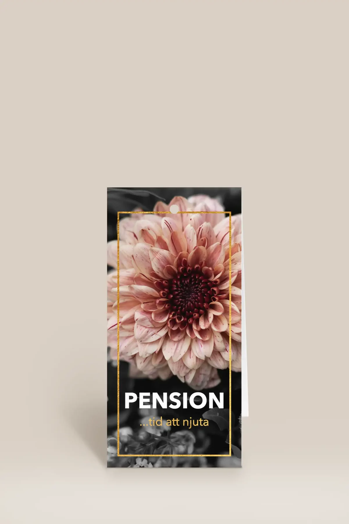 Pension tid att njuta blomma