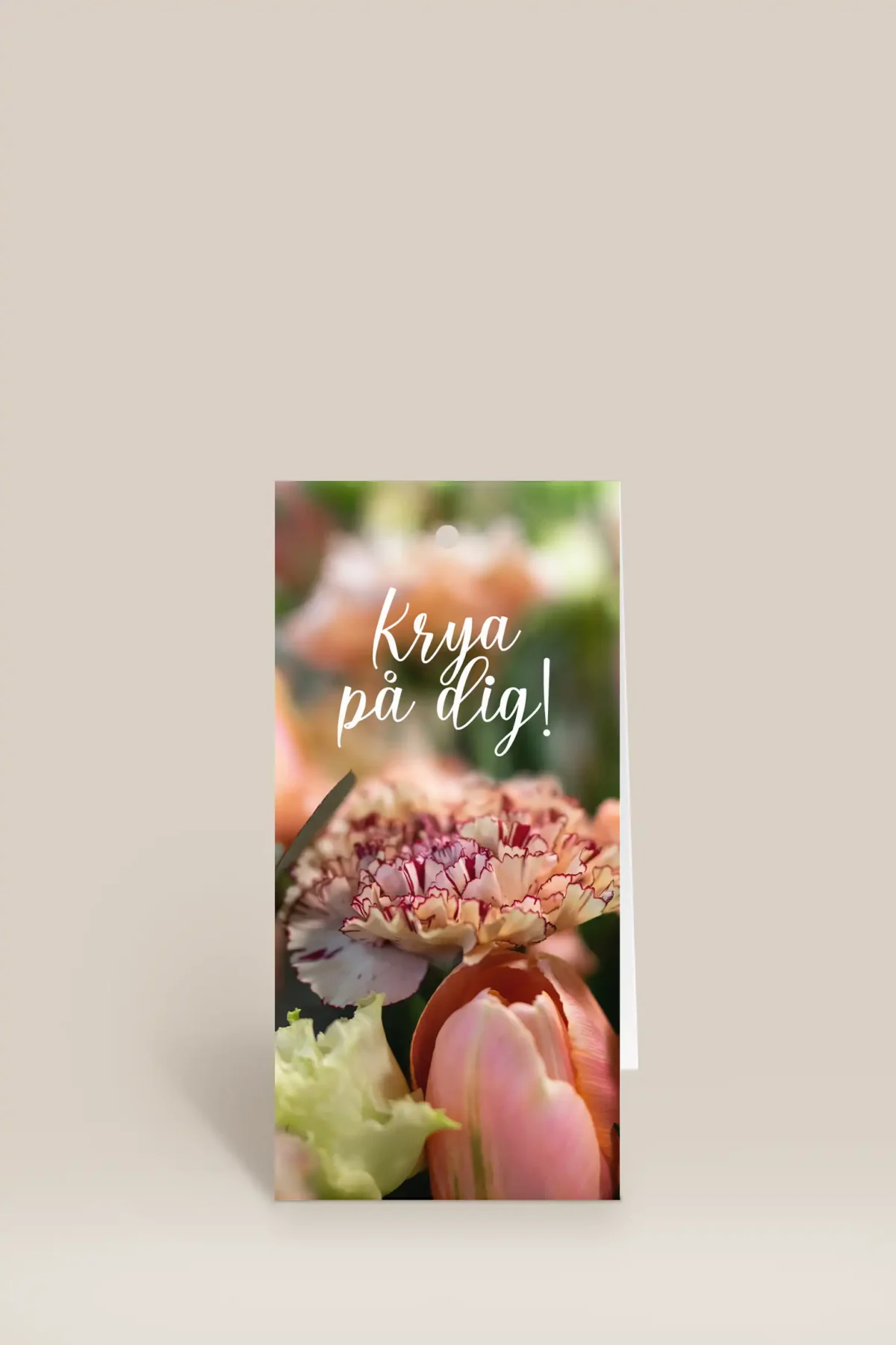 Krya på dig blommor