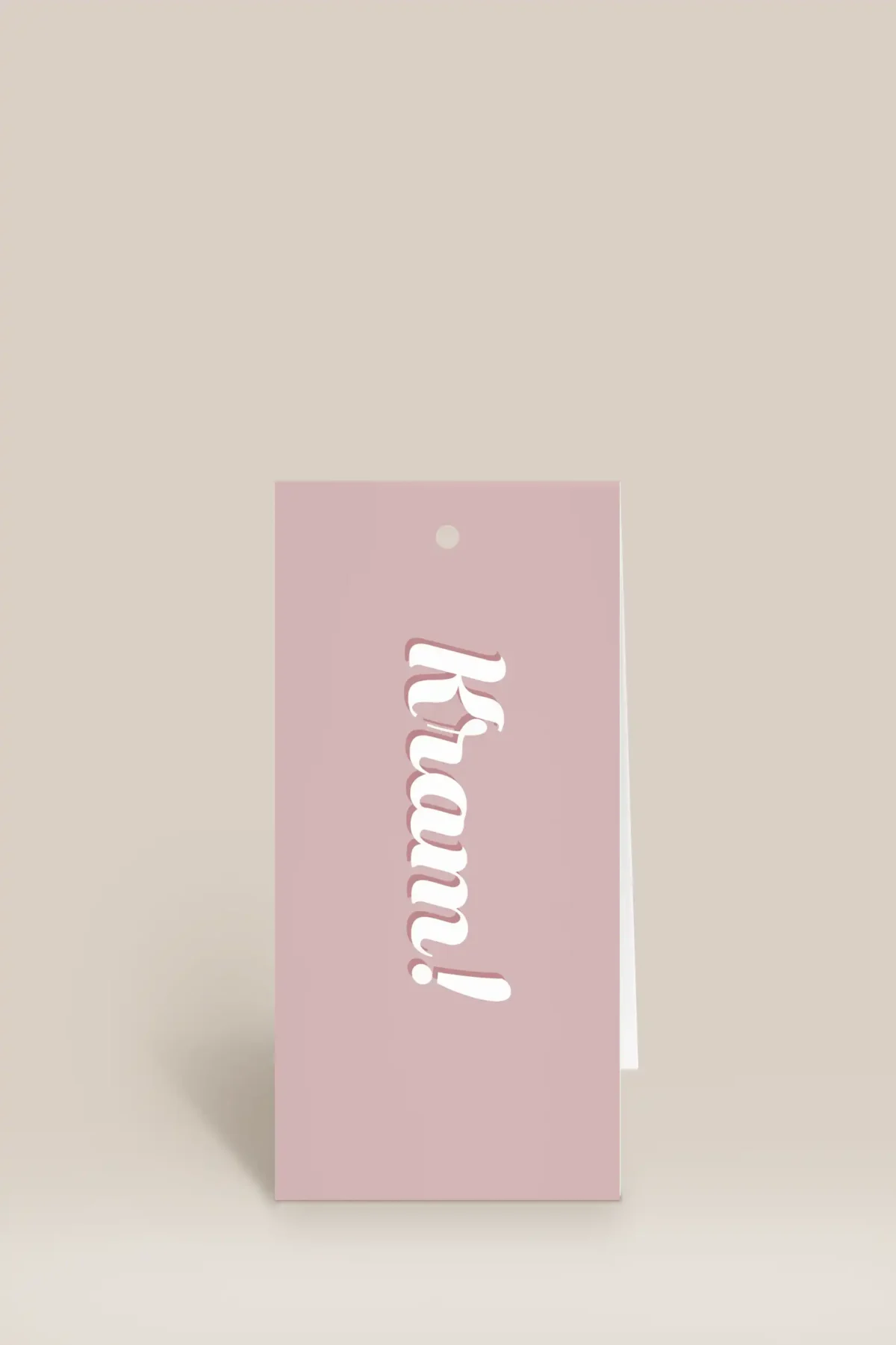 Kram vit & rosa